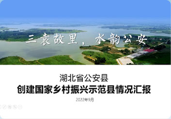 国家乡村振兴示范县等的创建方案编制